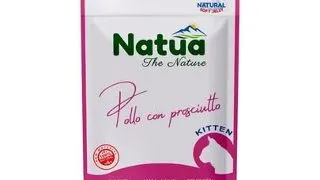 NATUA Natural pui si sunca in jeleu pentru pisoi 70 g
