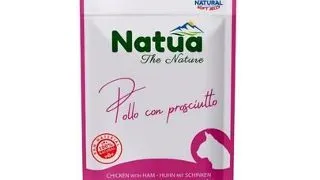 NATUA Natural pui cu sunca in aspic pentru pisici 70 g