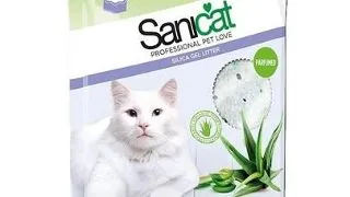 SANICAT Diamonds Aloe Vera 5 L nisip silicat absorbant pentru pisici