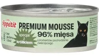 COMFY APPETIT PREMIUM Mousse Conserva pisica, cu iepure 85 g