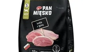 PAN MIESKO Hrana uscata pentru pisici, cu curcan si gasca S 400 g