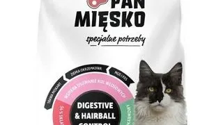 Pan Miesko Hrana uscata pentru pisici cu nevoi speciale, Digestive &amp; Hairball Control 3 kg