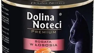 DOLINA NOTECI Premium Bogata in somon hrana pisici adulte 185 g