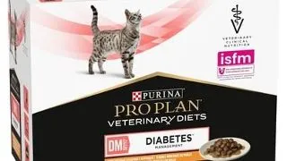 PURINA PRO PLAN Veterinary Diets Feline DM St/Ox Diabetes 10x85 g hrana veterinara pisici cu diabet