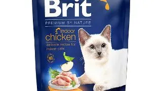 Hrana uscata pentru pisici Brit Premium By Nature Indoor, Chicken, 1.5Kg