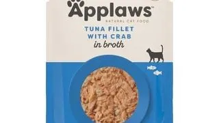 APPLAWS Cat Adult Pouch Tuna with Crab in Broth ton si crab in bulion 70 g