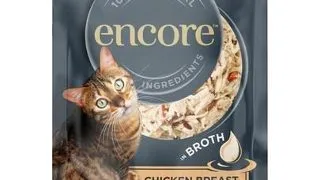 ENCORE Hrana umeda pentru pisici piept de pui cu orez brun in bulion 70 g