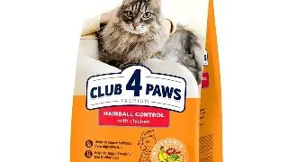 Club 4 Paws Cat Hairball - Hrana uscata premium - Pui - 2kg