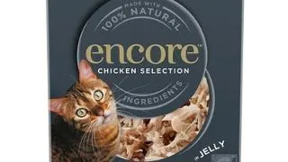 ENCORE Cat Chicken Selection in Jelly mix arome pui in jeleu 5×50 g