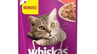 WHISKAS Adult Pure Delight plic 85 g hrana umeda completa pentru pisici adulte, cu vita in aspic