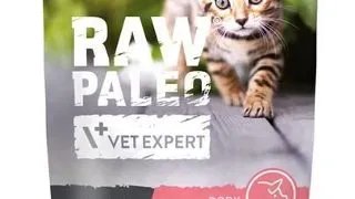 RAW PALEO Monoprotein Kitten Pork Hrana pentru pui de pisica cu porc 100 g