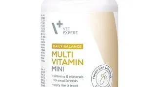 VET EXPERT Daily Balance Multivitamin Mini vitamine si minerale caini si pisici mici 30 capsule