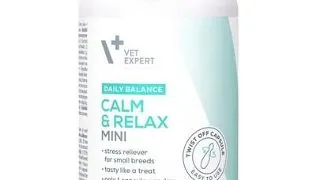VET EXPERT Daily Balance Calm and Relax Mini suport antistres caini talie mica si pisici 30 capsule