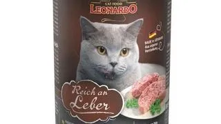 LEONARDO Quality Selection hrana umeda pentru pisici, bogata in ficat 400 g