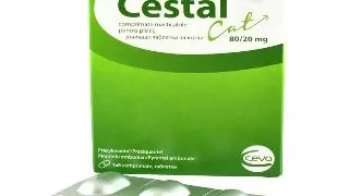 Cestal Pisica, 1 tableta