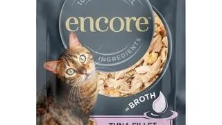 ENCORE Cat Tuna Fillet file ton cu creveti in bulion 70g