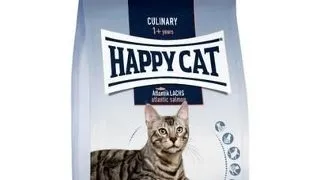 HAPPY CAT Culinary Adult Atlantik Lachs Hrana uscata pentru pisici adulte, cu Somon Atlantic 300 g