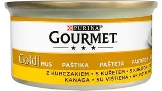 Gourmet Gold Mus cu pasare 85 g