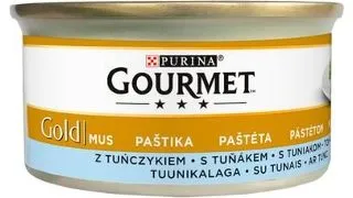 Gourmet Gold Mus cu ton 85 g