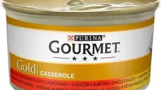 Gourmet Gold vita si pui in sos tomat  85 g