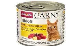 ANIMONDA Carny Senior Vita, Pui si Branza 200 g