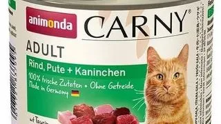 ANIMONDA Carny Adult Vita, Curcan si Iepure 200 g