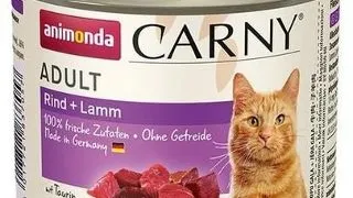 ANIMONDA Carny pentru pisici cu vita si miel 200 g