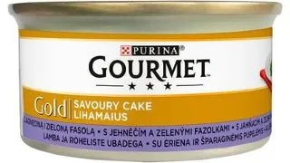 GOURMET Gold Savoury Cake cu miel si fasole 85 g