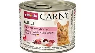 ANIMONDA Carny Adult curcan, pui si creveti 200 gr