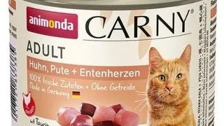 ANIMONDA Carny Adult pui, curcan si inimi de rata 200 gr