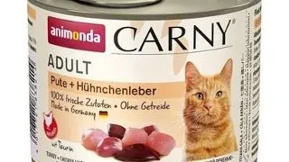 ANIMONDA Carny Adult hrana pisica adulta, curcan si ficat de pui 200 gr
