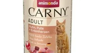 ANIMONDA Carny Adult pui, inimi de curcan si rata 400 gr
