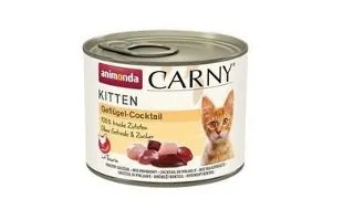 ANIMONDA Carny Kitten Poultry Cocktail 200 g Conserva hrana pisica, cocktail pasare