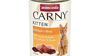 ANIMONDA Carny Kitten Poultry&amp;Beef 400 g Conserva pentru pisoi, cu pasare si vita