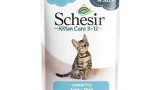 SCHESIR Hrana umeda pentru pisoi, cu ton, 85 g
