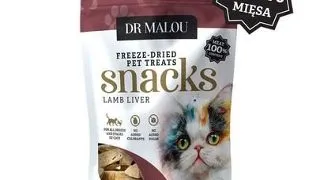 DR MALOU ficat de miel 50 g recompense pentru pisici 100% liofilizate