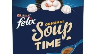 FELIX Original Soup hrana complementara pisici supa peste 6x48 g