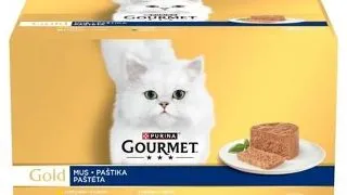GOURMET Gold Mousse hrana umeda pisici multipack 48x85 g