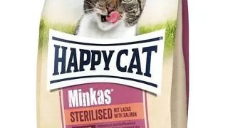 HAPPY CAT Minkas Sterilised somon hrana uscata pisici 10 kg
