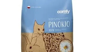 COMFY Pinokio Peleti din lemn pentru litiera, parfum de musetel 14 L (2x7 L)