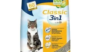 BIOKAT'S Classic 3in1 nisip pentru pisici, din bentonita 18 L