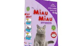 Nisip Pisici MIAU MIAU Lavanda 6kg