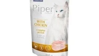 DOLINA NOTECI Piper Animals hrana umeda pentru pisici adulte, cu carne de Pui, 100 g