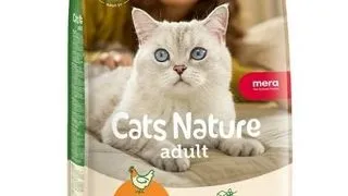 Hrana pisici fara cereale MERA Nature Adult pui 10 kg proteina animala ridicata