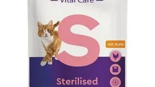KATTOVIT Vital Care Sterilised cu pui 85 g plic hrana umeda