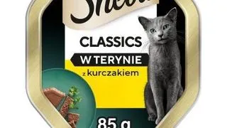 Hrana umeda pisici adulte pate cu pui SHEBA Classics 85 g
