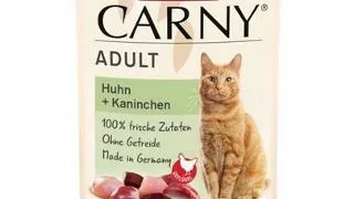 ANIMONDA Carny Adult hrana umeda pentru pisici cu pui si iepure 85 g