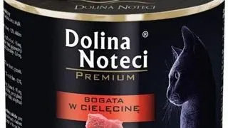 DOLINA NOTECI Premium Bogata in carne de vitel - pentru pisici adulte 185 g