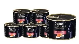 Hrana umeda pisici adulte somon DOLINA NOTECI Premium 12x185 g