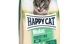 HAPPY CAT Minkas Perfect Mix, carne de pasare, miel, peste 1,5 kg